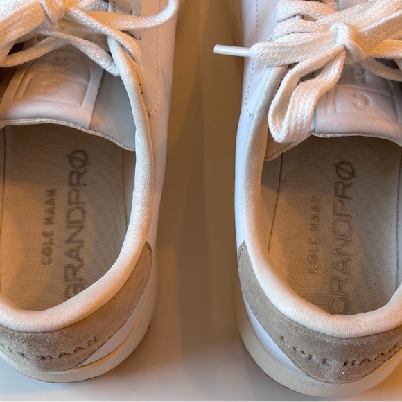 Cole Haan GrandPro Women’s Size 7B White Lace-Up Tennis sneakers, No Box - Picture 13 of 14
